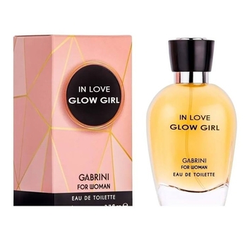 ادکلن زنانه گابرینی Gabrini مدل In Love Glow Girl حجم 100 میل